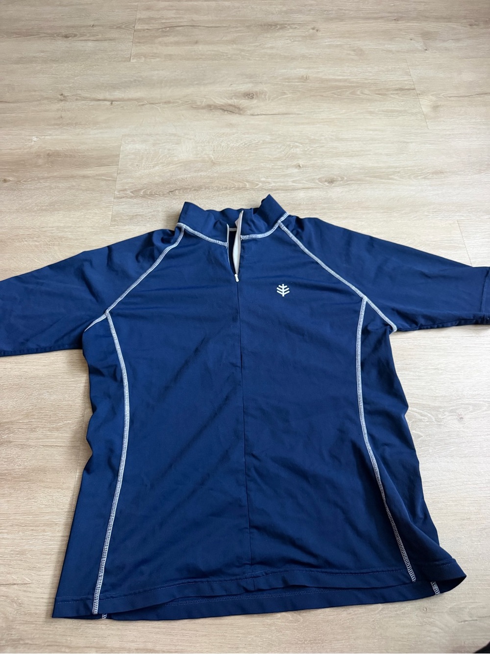 Coolibar UPF 50+ Women's Freestyle Short Sleeve Rash Guard SZ M